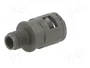 LAPP Conector final recto SILVYN® KLICK M M10 gris