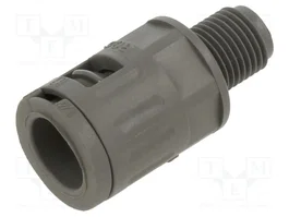 LAPP Conector final recto SILVYN® KLICK M M10 gris