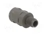 LAPP Conector final recto SILVYN® KLICK M M10 gris