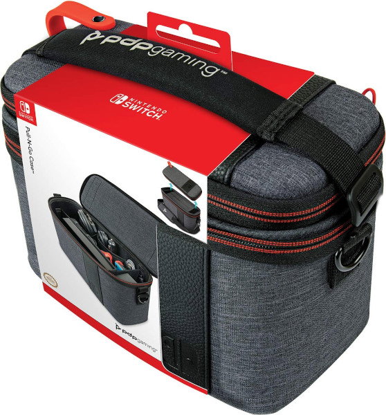 PDP Pull N Go Elite Edition Estuche para Nintendo Switch, Gris PDP Pull N Go Elite Edition Estuche para Nintendo Switch, Gris