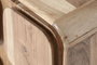 DKD Home Decor Mesita de Noche Cuadrado Moderno Natural Acacia MDF 40 x 50 x 40 cm