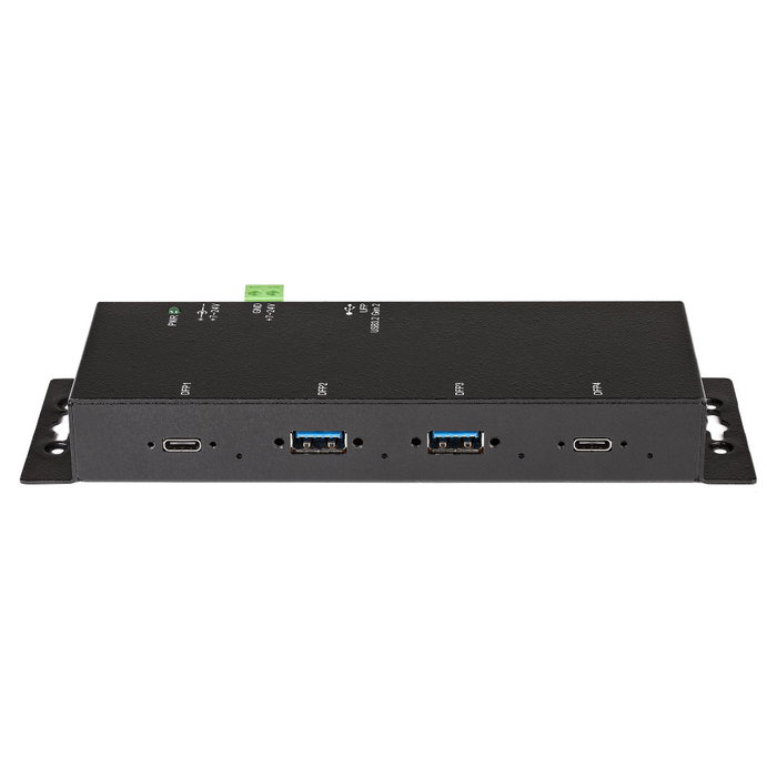 StarTech Hub USB C Industrial de 4 Puertos 10 Gbps (2x USB-C y 2x USB-A) HB31C2A2CME