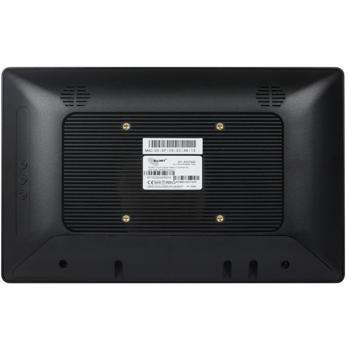 ALLNET PrimeOne-120 Tablet con pantalla táctil de 12 pulgadas, 8GB RAM y 64GB de almacenamiento