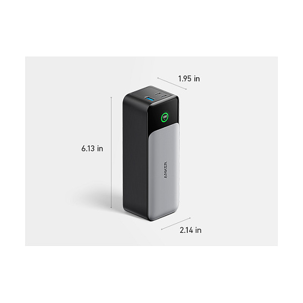 Anker 737 PowerBank GaNPrime 24.000mAh 140W 2x USB-C 1x USB-A Negro