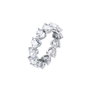 Chiara Ferragni INFI.LOVE RING SIV/WHITE HEART CZ