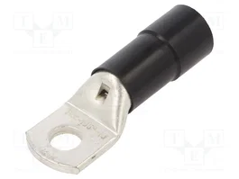 BM GROUP Terminal de anillo tubular aislada M16 Ø 17mm negro