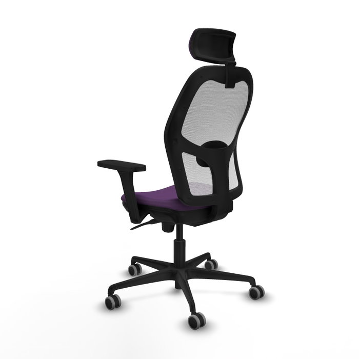 PIQUERAS Y CRESPO Silla de oficina Jorquera Morado y Blanco PIQUERAS Y CRESPO Silla de oficina Jorquera Morado y Blanco