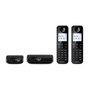 Teléfono Inalámbrico Philips D2702 DUO Negro 2 Unidades