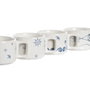 DKD Home Decor Set de café Stella Maris de 4 piezas, Azul