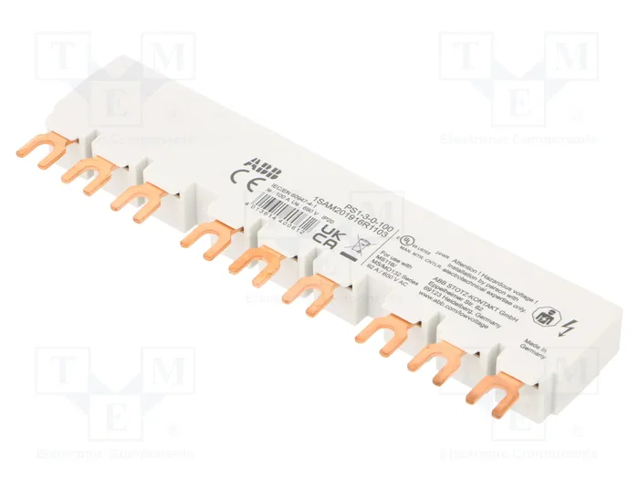 ABB Busbar 16mm² de 3 polos ABB Busbar 16mm² de 3 polos