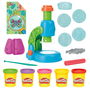 Play-Doh Microscopio Luminoso G0494 Hasbro, Juguete Educativo para Crear y Explorar Figuras con Plastilina