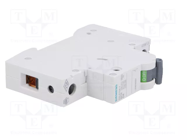 SIEMENS 5SL6104-7 Interruptor magnetotérmico 4A 1 Polo Curva C SIEMENS 5SL6104-7 Interruptor magnetotérmico 4A 1 Polo Curva C