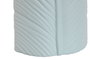DKD Home Decor Jarrón de Gres Hoja Azul Celeste