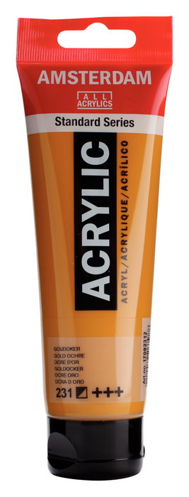 Amsterdam Standard Series Acrílico Ocre Oro 231 Tubo 120 ml Amsterdam Standard Series Acrílico Ocre Oro 231 Tubo 120 ml