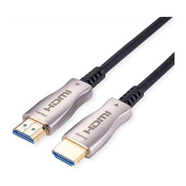 VALUE Ultra HDMI Aktiv Optisches 4K Cable 30 m 14.99.3481, Negro, Versión HDMI 2.0, 3840 x 2160, 60 Hz
