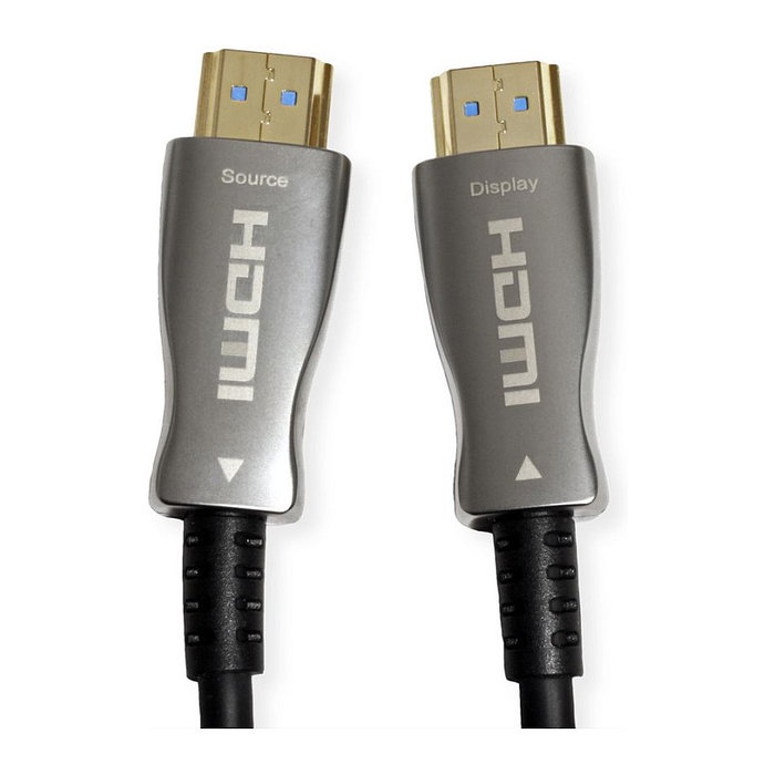 VALUE Ultra HDMI Aktiv Optisches 4K Cable 30 m 14.99.3481, Negro, Versión HDMI 2.0, 3840 x 2160, 60 Hz