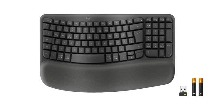 Logitech 920-012327 Teclado de Oficina RF Wireless + Bluetooth QWERTZ Alemán Grafito Logitech 920-012327 Teclado de Oficina RF Wireless + Bluetooth QWERTZ Alemán Grafito