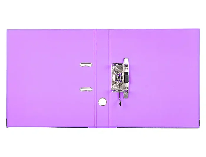 Liderpapel Archivador de Palanca A4 Forrado PVC Lila 52 mm