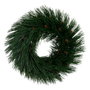 Ixia Corona de PVC Verde Decoración 31 x 31 cm