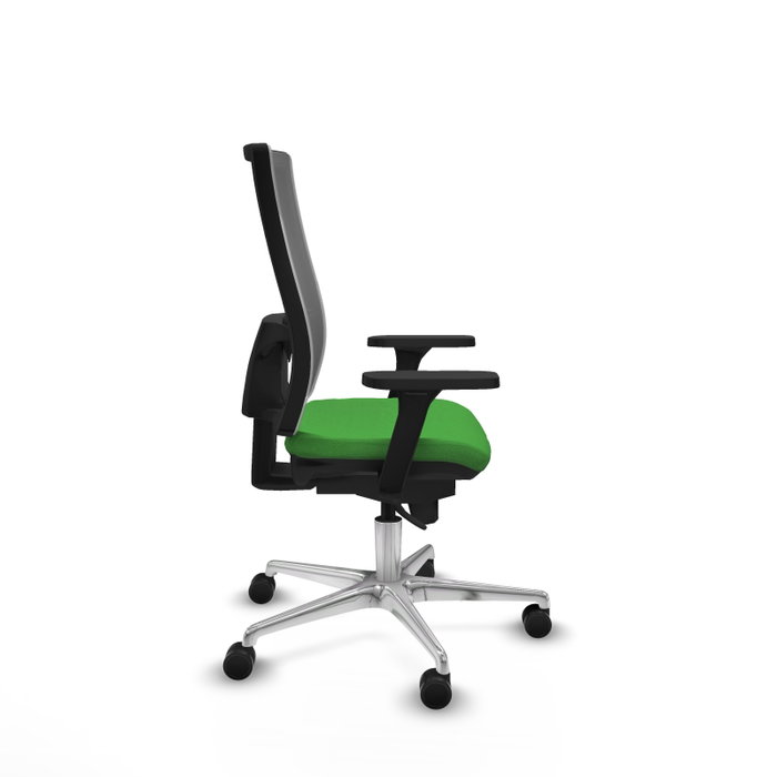 PIQUERAS Y CRESPO Silla de oficina Horna con mecanismo Sincro, Verde y Gris PIQUERAS Y CRESPO Silla de oficina Horna con mecanismo Sincro, Verde y Gris