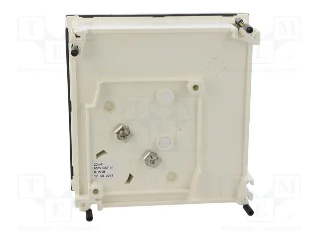 LUMEL Amperímetro Analógico para Panel 0-20mA DC Clase 1,5 LUMEL Amperímetro Analógico para Panel 0-20mA DC Clase 1,5