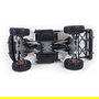 AMEWI RCX10B Amewi AMXRock RC Crawler Pick-Up Camión Oruga 1:10 4x4 Listo para Usar con ESC y Servo Incorporado 2.4 GHz - Blanco