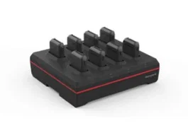Honeywell 8675i Cargador de baterías para 8 pilas (bay), Negro - Incluye fuente de alimentación, sin cable DC