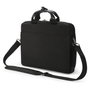Dicota Slim Case SEVEN D3250601 Maletín para Portátil hasta 14 Pulgadas (35.6 cm) Negro - 2 Compartimentos, Tirante para Hombro, Material PET Reciclado