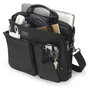 Dicota Slim Case SEVEN D3250601 Maletín para Portátil hasta 14 Pulgadas (35.6 cm) Negro - 2 Compartimentos, Tirante para Hombro, Material PET Reciclado