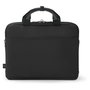 Dicota Slim Case SEVEN D3250601 Maletín para Portátil hasta 14 Pulgadas (35.6 cm) Negro - 2 Compartimentos, Tirante para Hombro, Material PET Reciclado