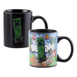 Minecraft Taza sensitiva al calor Creeper