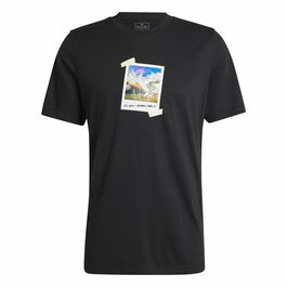 Camiseta de Manga Corta Hombre Adidas All Day I Dream Negro