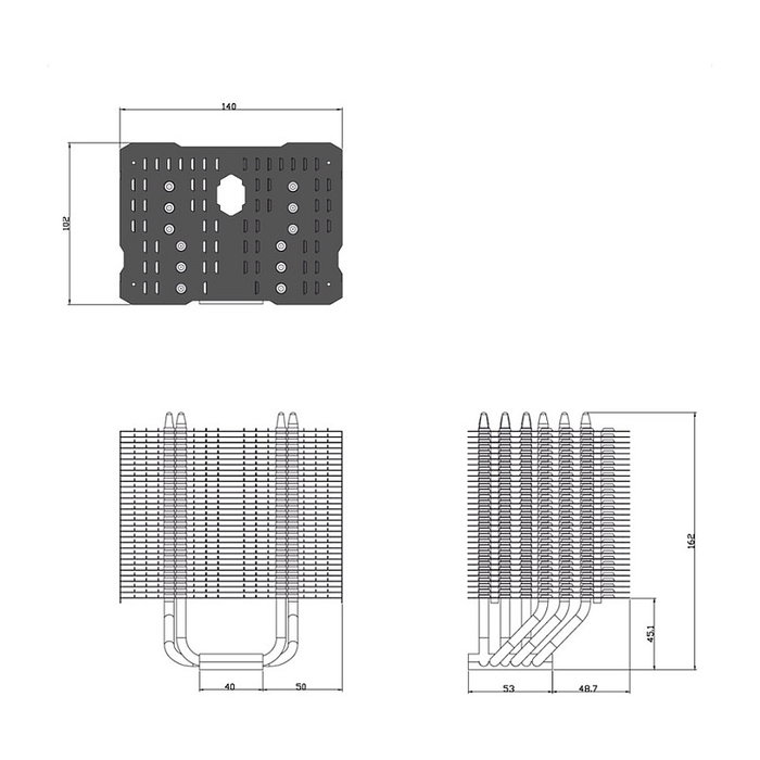 Thermalright Macho Rev.B Multi Socket TDP 280W Plata