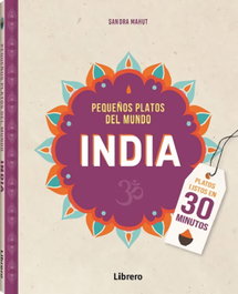 LIBRERO INDIA PEQUEÑOS PLATOS DEL MUNDO