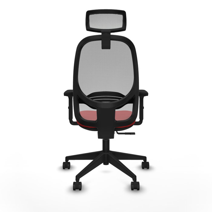 PIQUERAS Y CRESPO Silla de oficina Cilanco con mecanismo Sincro, Rojo y Gris PIQUERAS Y CRESPO Silla de oficina Cilanco con mecanismo Sincro, Rojo y Gris