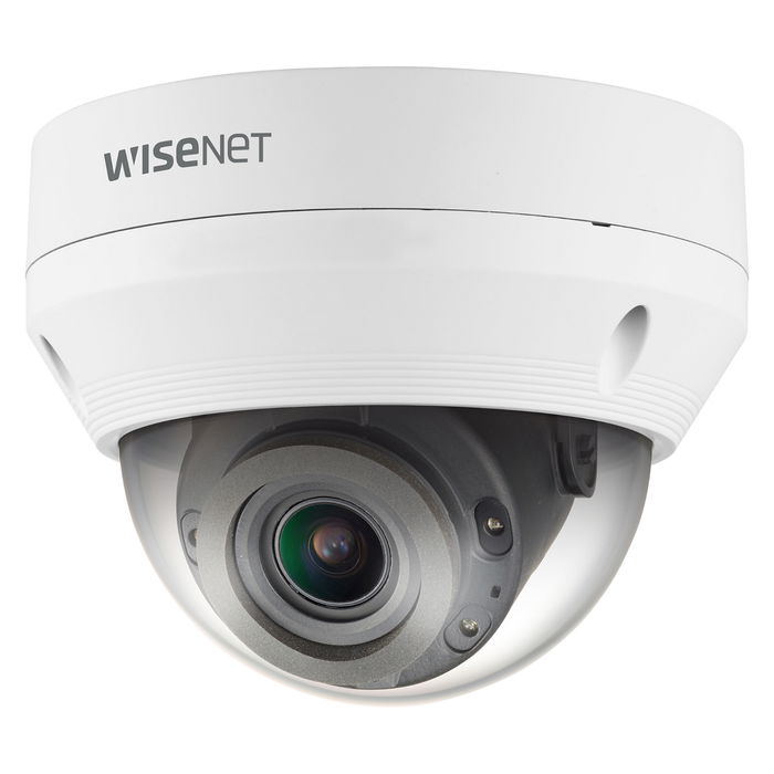 Hanwha QNV-6082R1 Cámara IP Domo Fijo Q-Serie 2MP Visión Nocturna Interior/Exterior IP66 IK10 120dB WDR