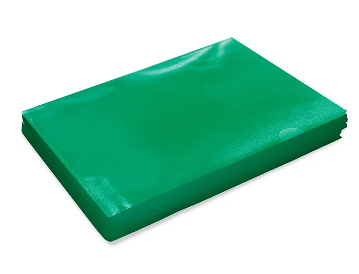 Q-connect Carpeta dossier uñero plástico DIN A4 120 micras Verde Caja 100 Unidades