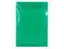 Q-connect Carpeta dossier uñero plástico DIN A4 120 micras Verde Caja 100 Unidades