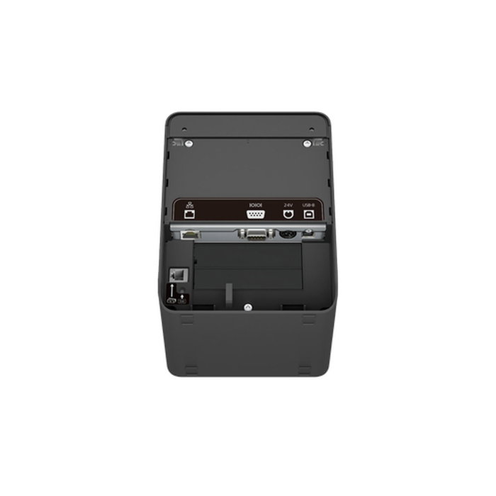 Epson TM-L100(103) Impresora de etiquetas USB, Ethernet y Serial en color Negro, Gris