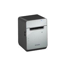EPSON TM-L100 (103) Impresora de recibos con USB, Ethernet y Serial, Negro/Gris
