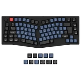 Keychron AAAQE93950 Teclado Mecánico para Juegos ANSI Interruptor Rojo Retroiluminación RGB