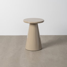 Ixia Mesita Alto Brillo Taupe DM 45 x 45 x 60 cm