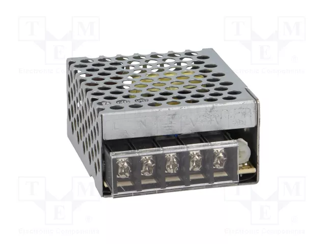 MEAN WELL RS-15 15W 24VDC Alimentador de impulso MEAN WELL RS-15 15W 24VDC Alimentador de impulso