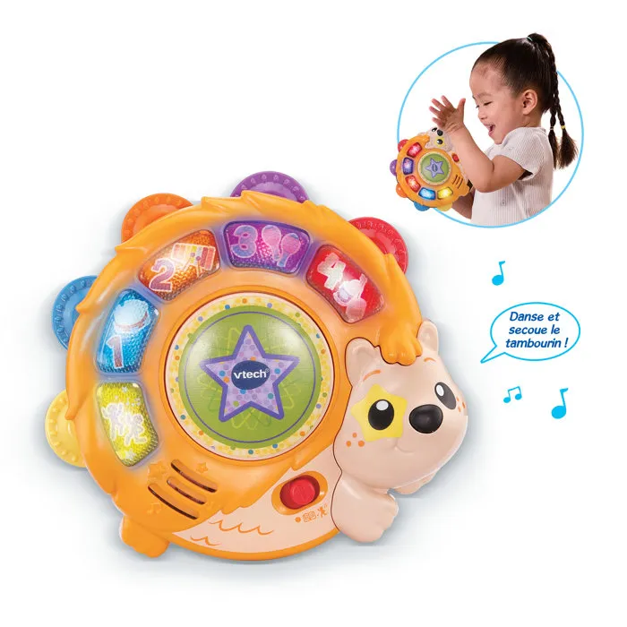 VTech Baby Tambor Mágico con Luz - Multicolor - Juguete Musical para Bebés VTE3417765913655