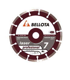 BELLOTA Disco de Diamante Laser Pro 7 para Granito 115x22,2x7,0mm