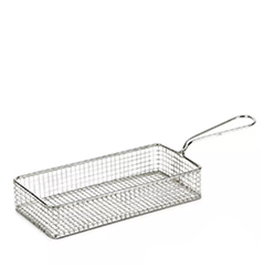 Supreminox Cesta Freidora Mini, 25x10 cm, Acero Inoxidable