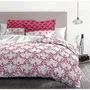 Home Linge Passion Juego Nórdico 220x240 cm HOM3701393702065 Funda Nórdica + 2 Fundas de Almohada 100% Algodón 57 Hilos Burdeos