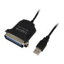 LogiLink AU0003C Cable Paralelo USB A a Centronics 36 Negro 1,5 m