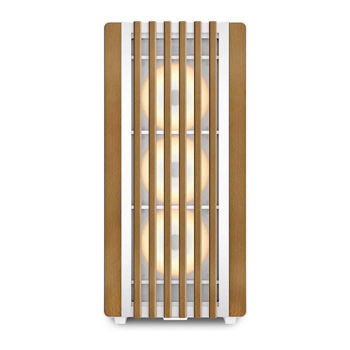 Sharkoon REBEL C70G RGB White Madera ATX Full Tower