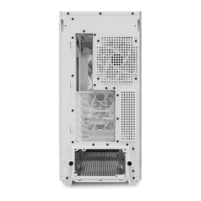 Sharkoon Rebel C70G RGB ATX Caja Gaming Full Tower con Panel de Cristal Templado, Blanco